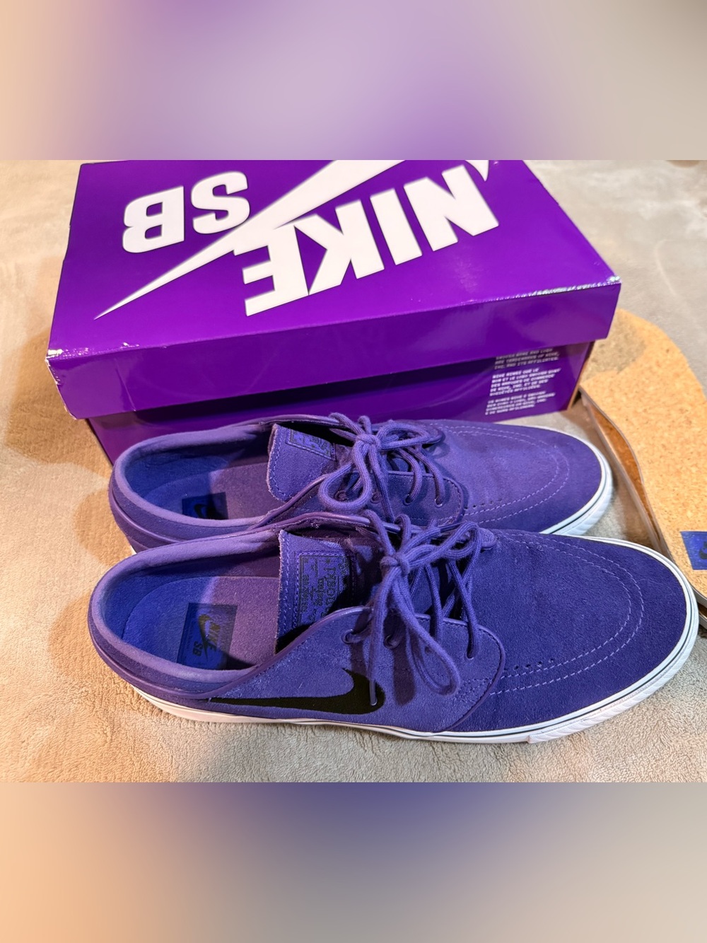 Nike Men’s Purple SB Suede Janoski OG+